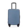 20" Carry on Luggage Lightweight Suitcase, Spinner Wheels, Blue