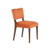 Bryson Burnt Orange Velvet Dining Chair - Set of 2