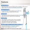16 Inch High Velocity Stand Fan, Adjustable Heights, 75¬∞Oscillating, Low Noise, Quality Made Fan with 3 Settings Speeds, Heavy Duty Metal for Industr