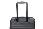 20" Carry on Luggage Lightweight Suitcase, Spinner Wheels, Black