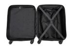 20" Carry on Luggage Lightweight Suitcase, Spinner Wheels, Black