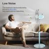 16 Inch High Velocity Stand Fan, Adjustable Heights, 75¬∞Oscillating, Low Noise, Quality Made Fan with 3 Settings Speeds, Heavy Duty Metal for Industr