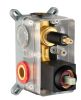 2 Way Outlet Function Solid Brass Shower Diverter Valve Mixer Rough-In Shower Handle Valve Kit Replacement